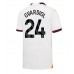Manchester City Josko Gvardiol #24 Venkovní Dres 2023-24 Krátkým Rukávem